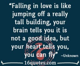 Falling in love quote