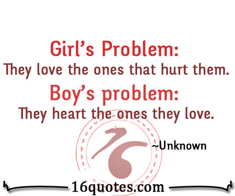 Boy’s Problem