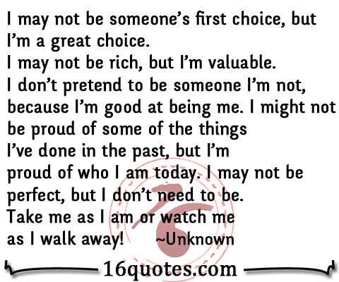 I'm not perfect quotes