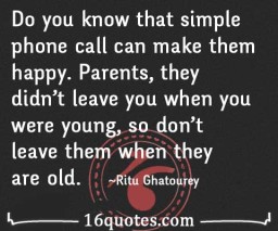 don’t leave parents alone